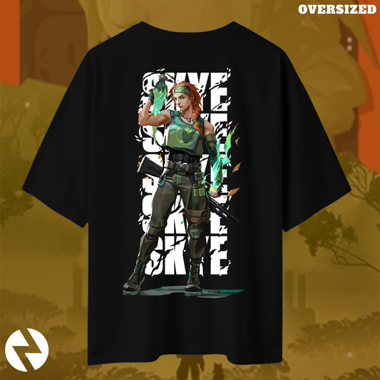 Skye | Valorant – Nature’s Resolve Oversized Tee