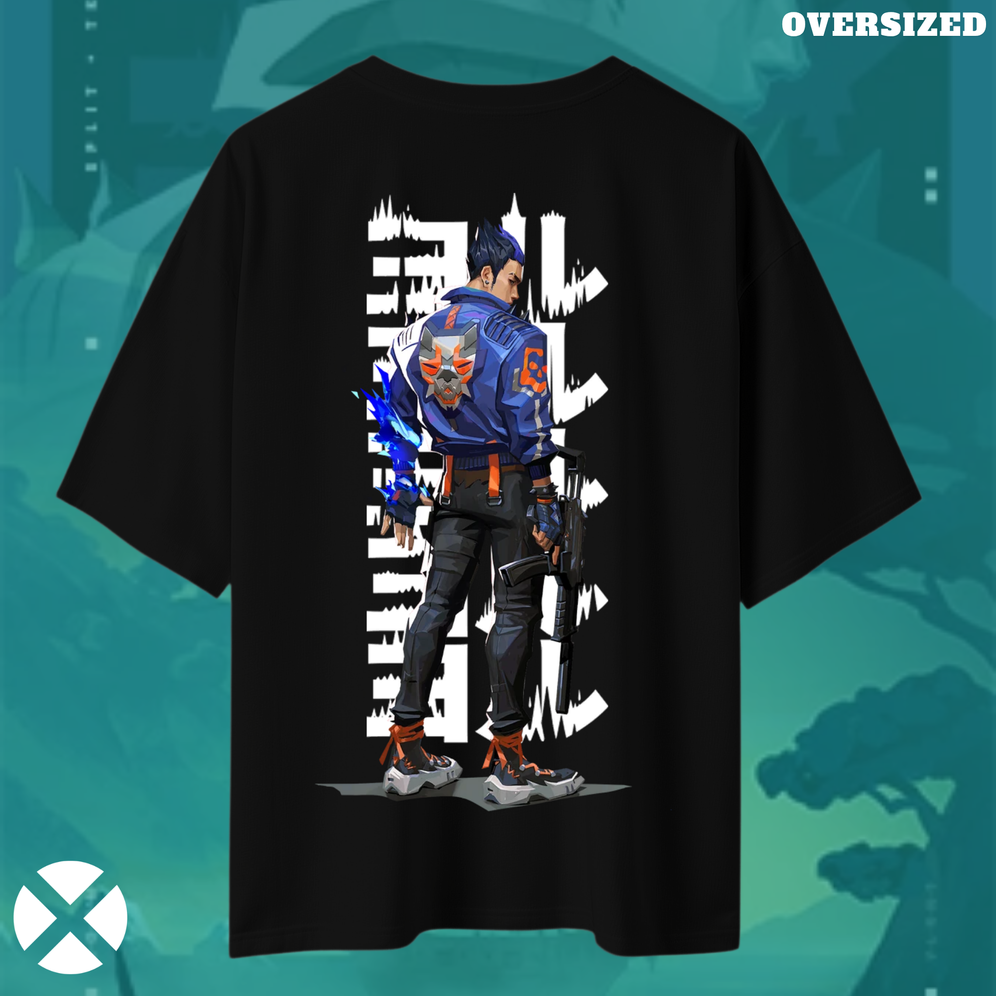 Yoru | Valorant – Riftwalker Oversized tee – Bowchika