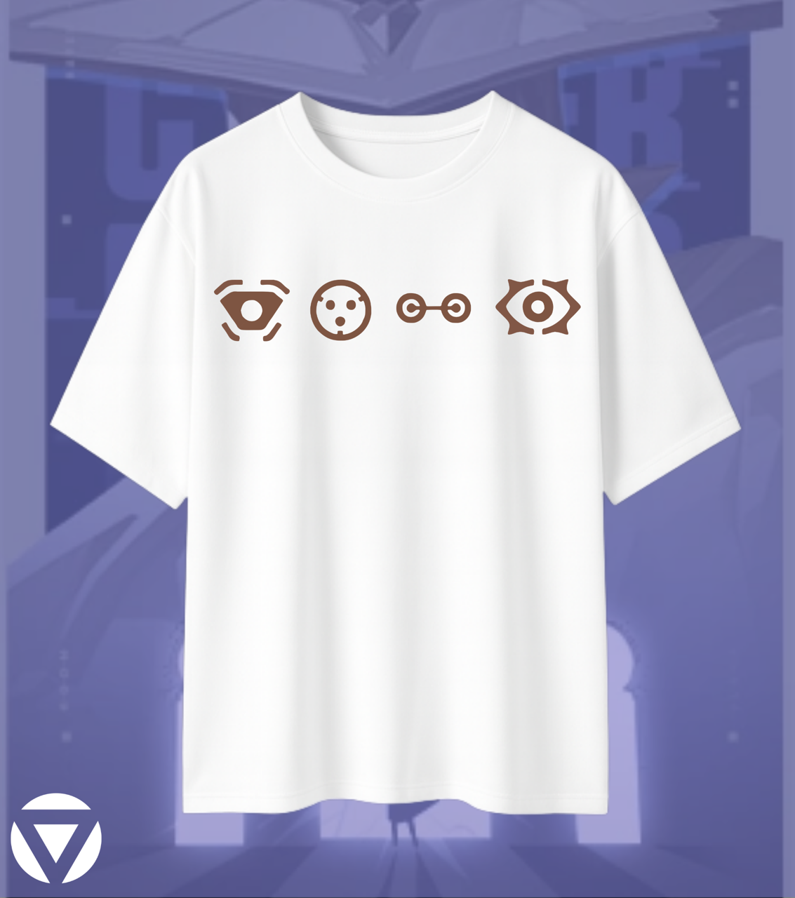 Valorant Cypher – Silent Watch Oversized Heavyweight Tee (240 GSM)