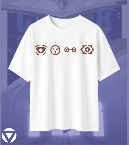 Valorant Cypher – Silent Watch Oversized Heavyweight Tee (240 GSM)