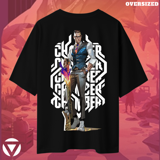 Chamber | Valorant – Deadly Elegance Oversized Tee