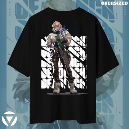 Deadlock | Valorant – Iron Grip Oversized Tee