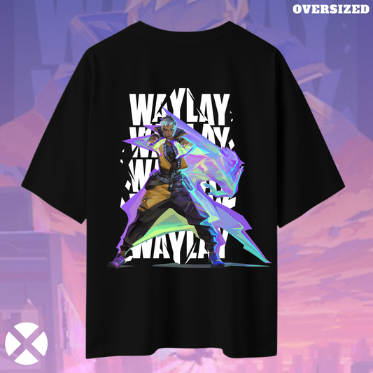 Waylay | Valorant – Phantom Mirage Oversized Tee
