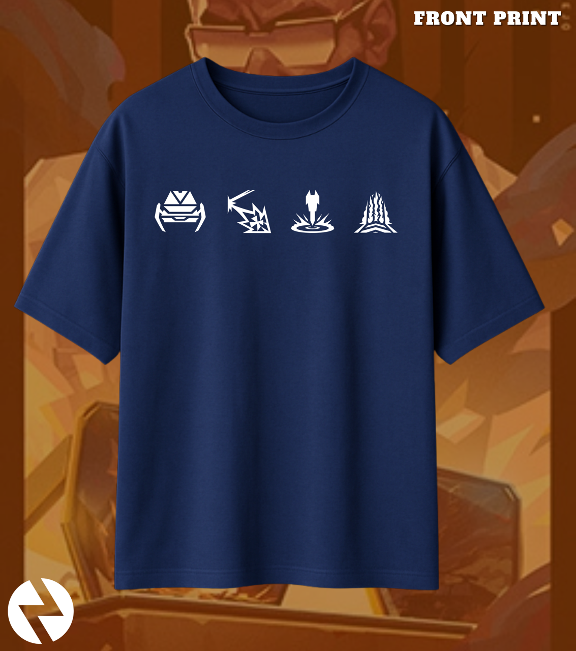 Valorant Tejo – Street Enforcer Oversized Tee (240 GSM Premium)