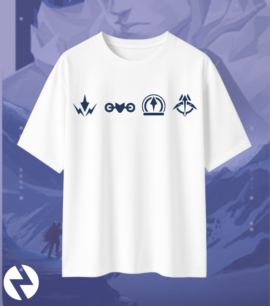 Sova | Valorant – Hunter’s Focus Oversized Tee (240 GSM Heavyweight)