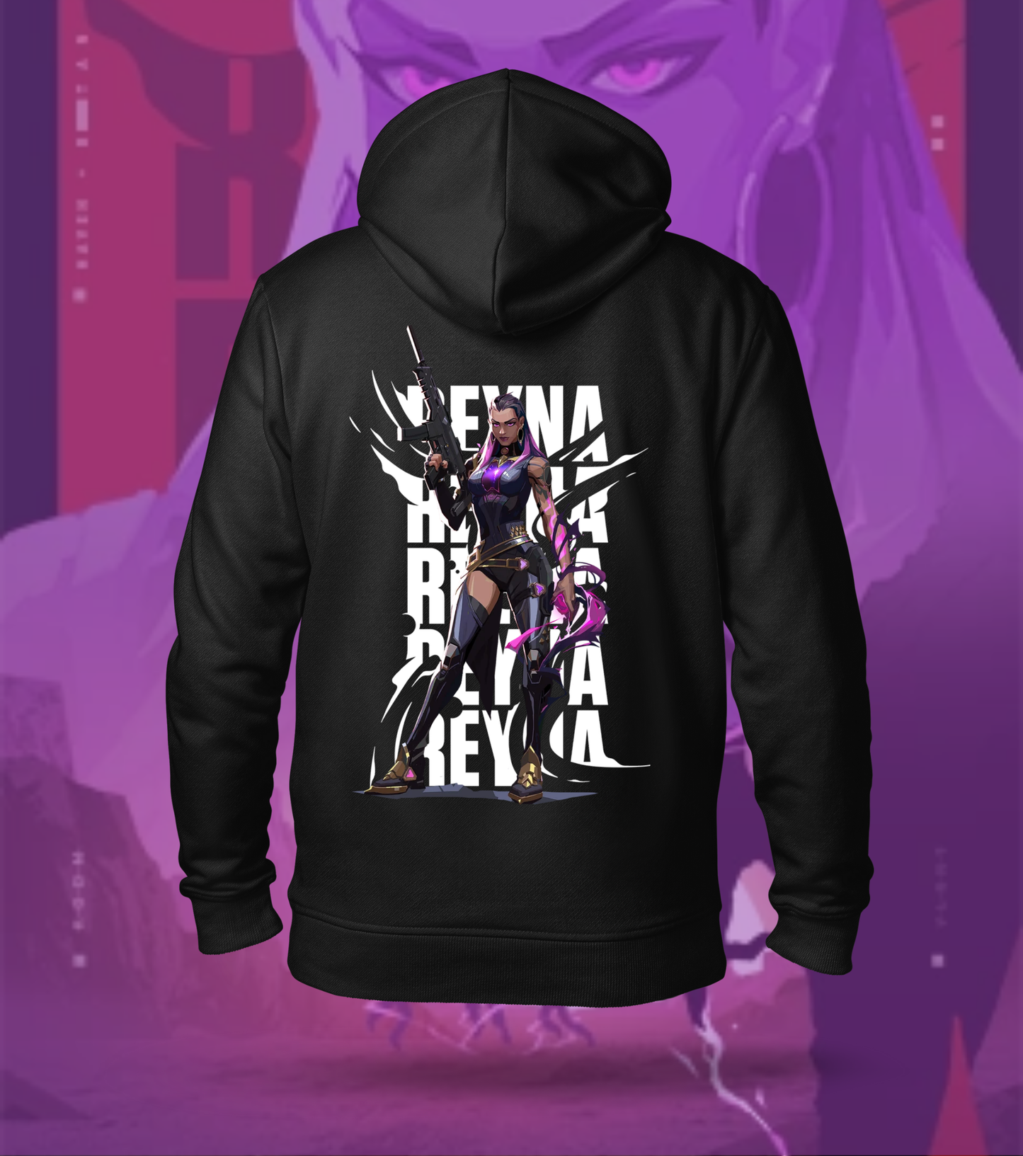 Reyna | Valorant – Empress of Shadows Regular Hoodie