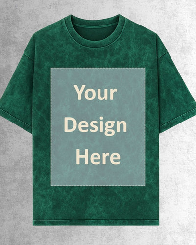 Custom Acid Wash Oversized T-Shirt | 240 GSM