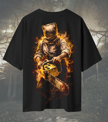 Resident Evil Dr. Salvador T-Shirt – Chainsaw Horror Graphic