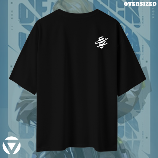 Deadlock | Valorant – Iron Grip Oversized Tee