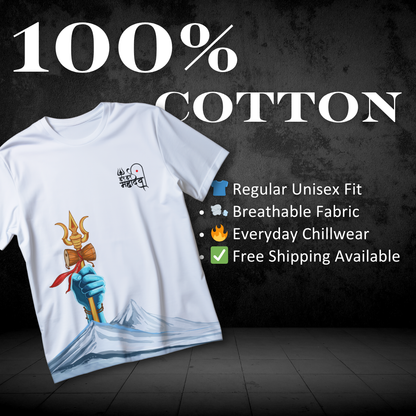 Har Har Mahadev Trishul T-Shirt – kawad yatra