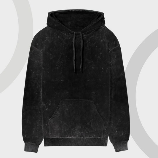 Acid Wash Oversized Hoodie