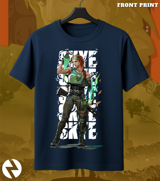 Skye - Wild Spirit Valorant T Shirt | Nature-Driven Tee