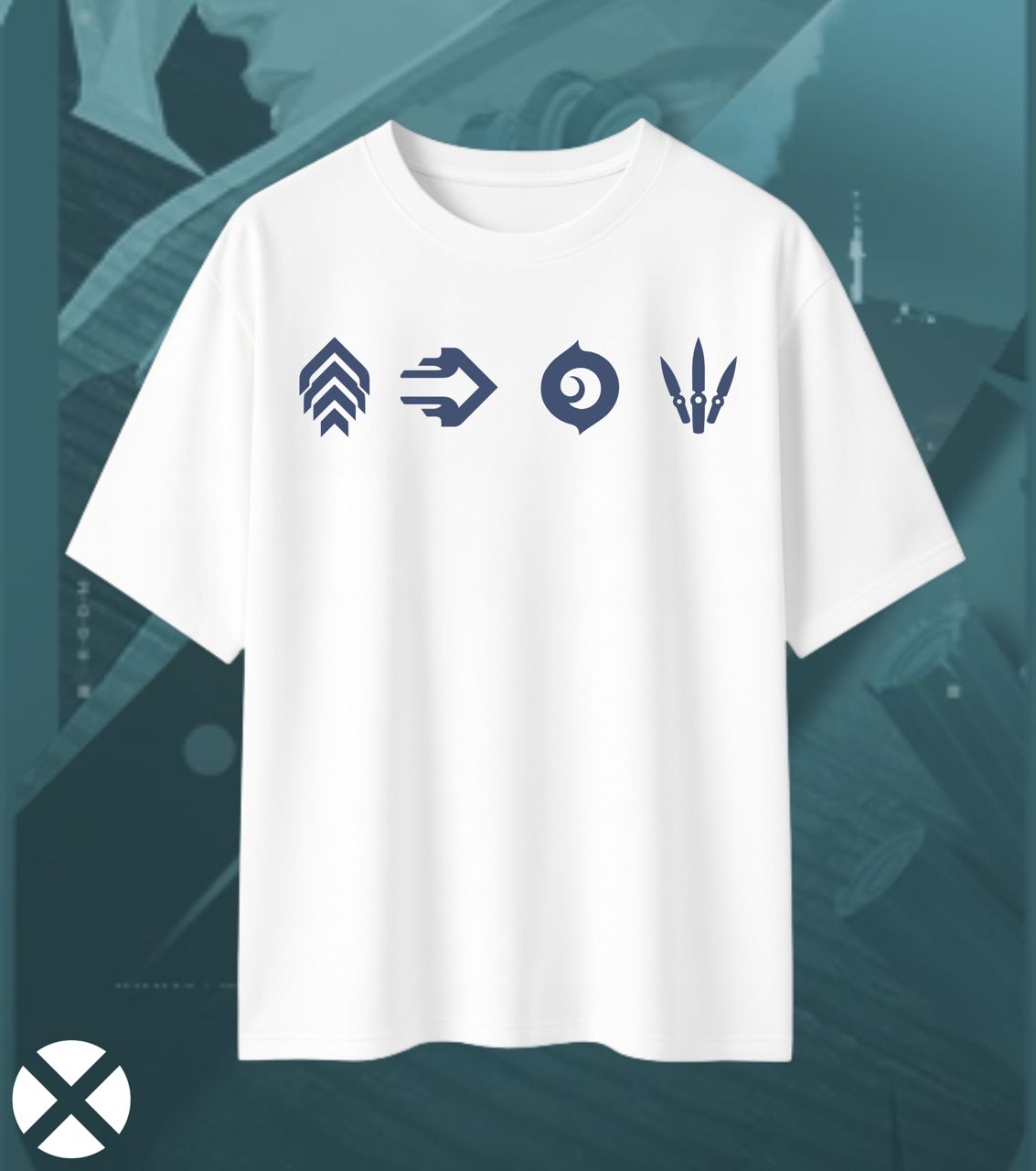 Jett | Valorant – Stormchaser Oversized Tee (240 GSM Heavyweight)
