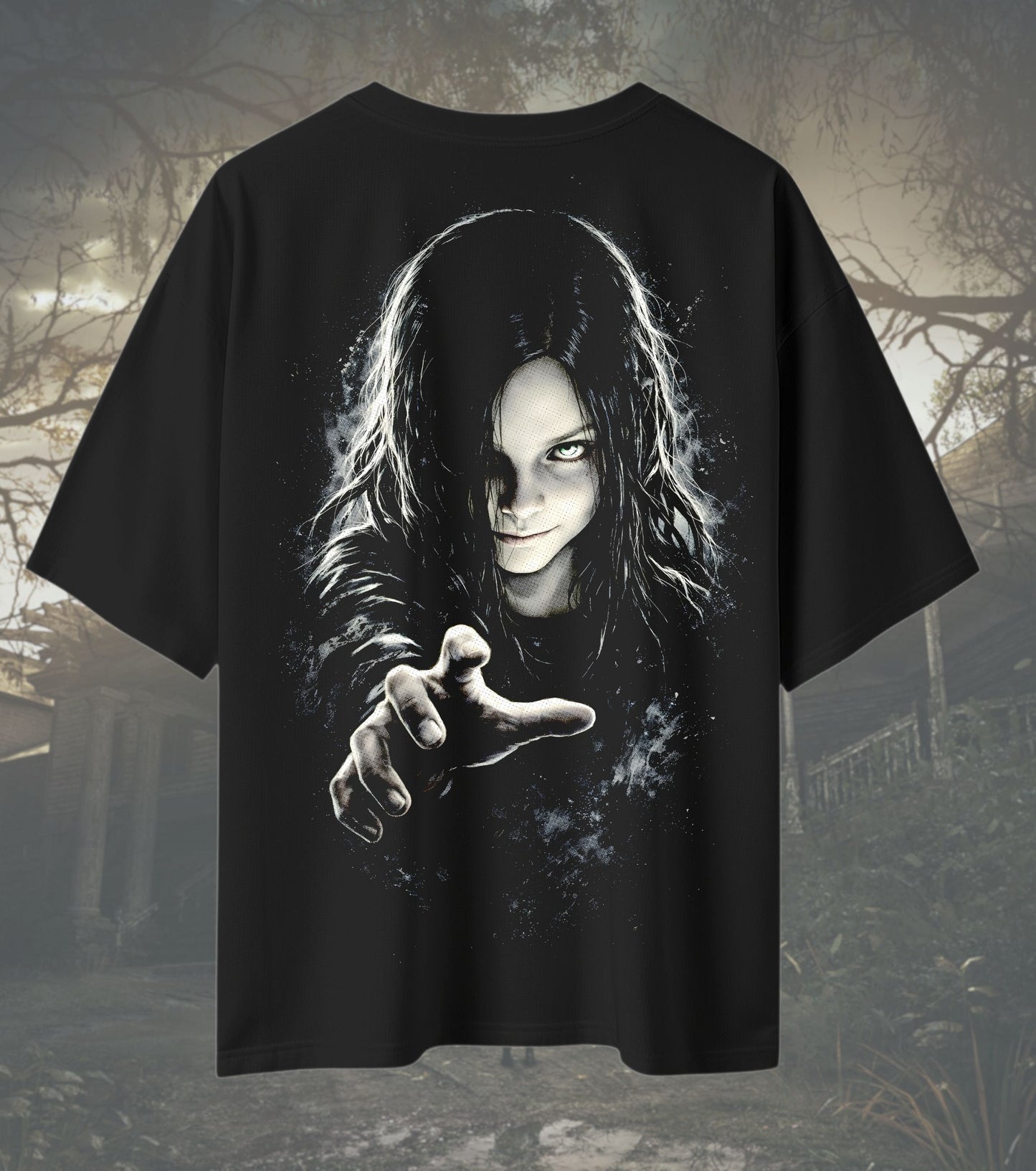 Resident Evil Eveline T-Shirt – Raccoon City Horror Graphic