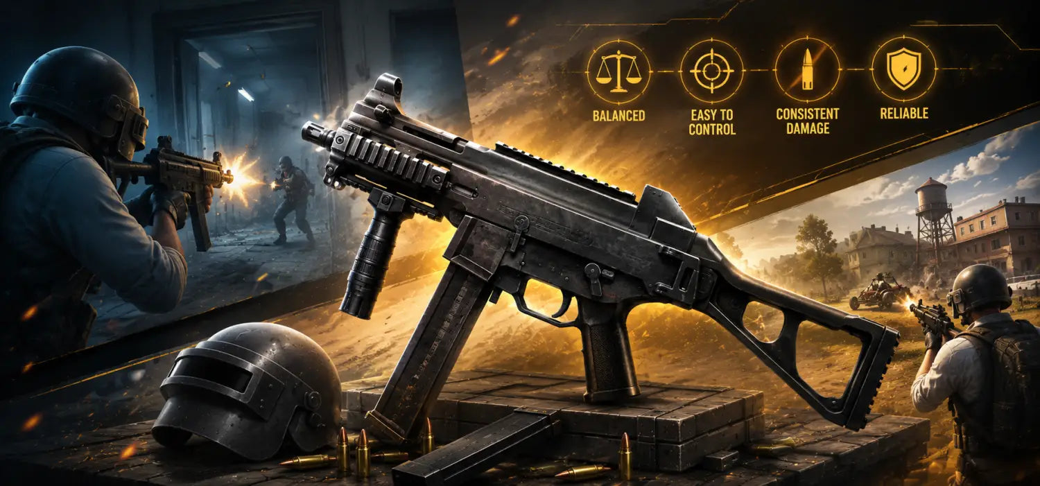 Best Attachments for UMP45 BGMI (Close Range Dominance Guide)