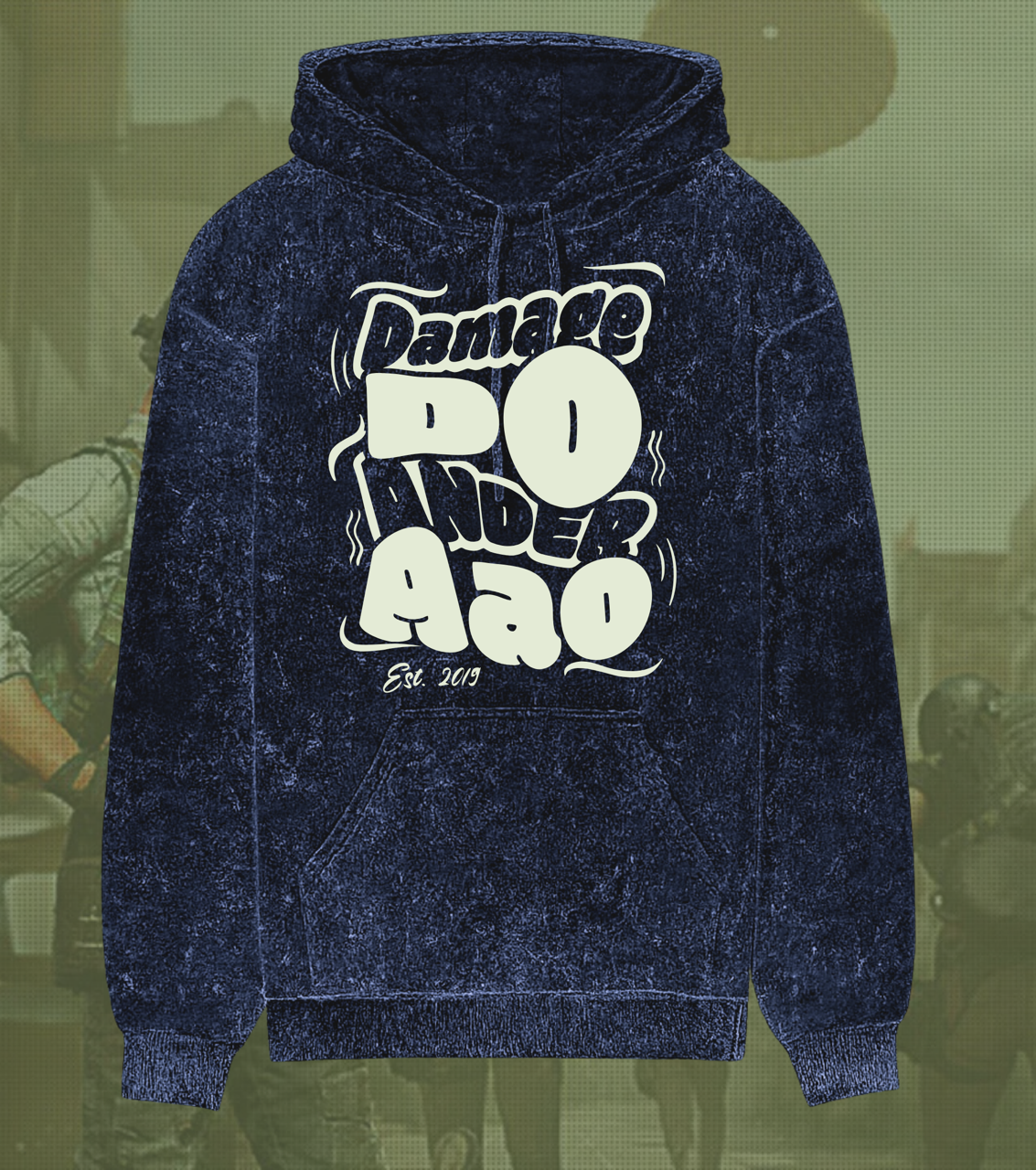 Damage Do Ander Aao – Snax OG Acid Wash Hoodie