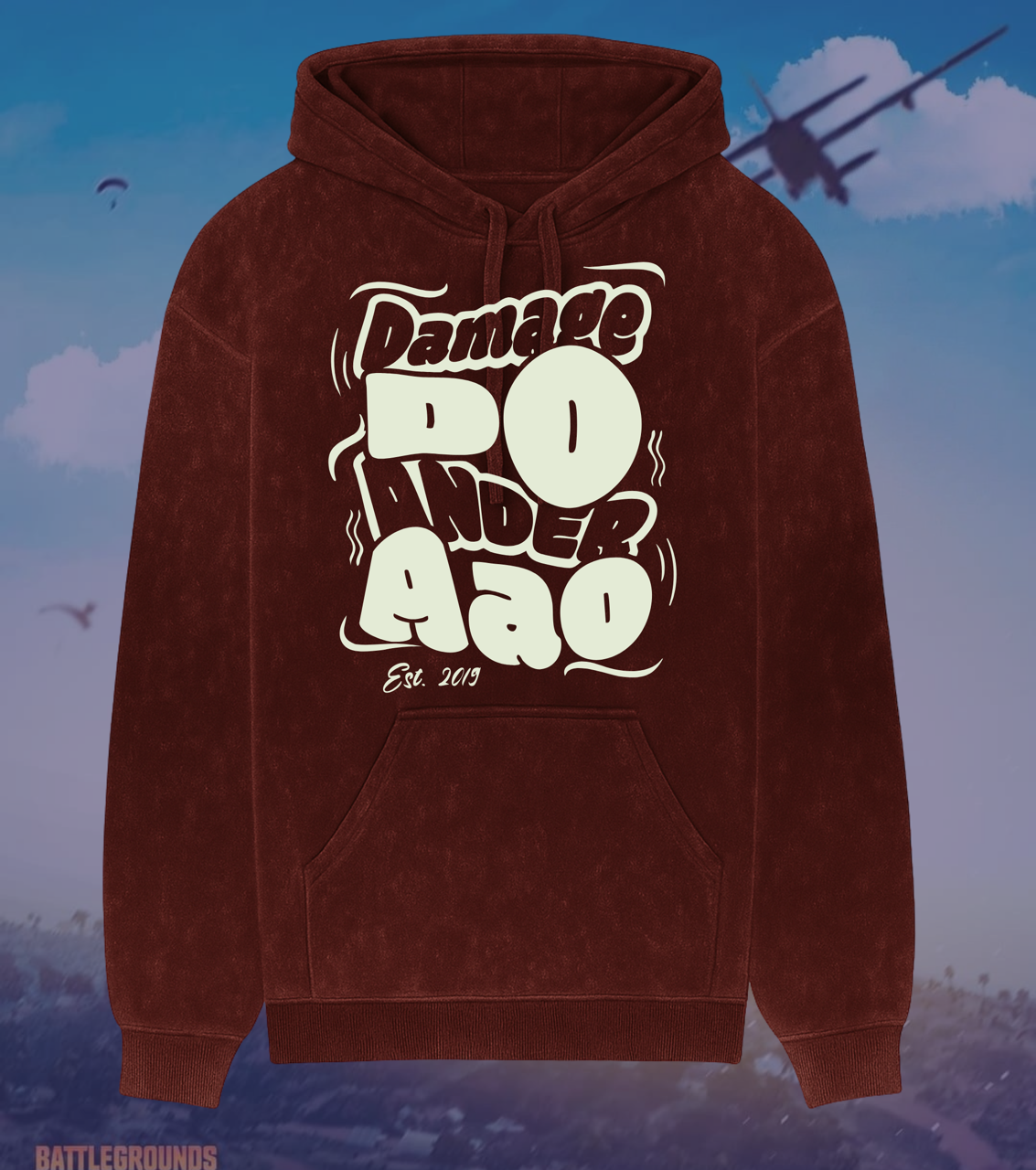 Damage Do Ander Aao – Snax OG Acid Wash Hoodie