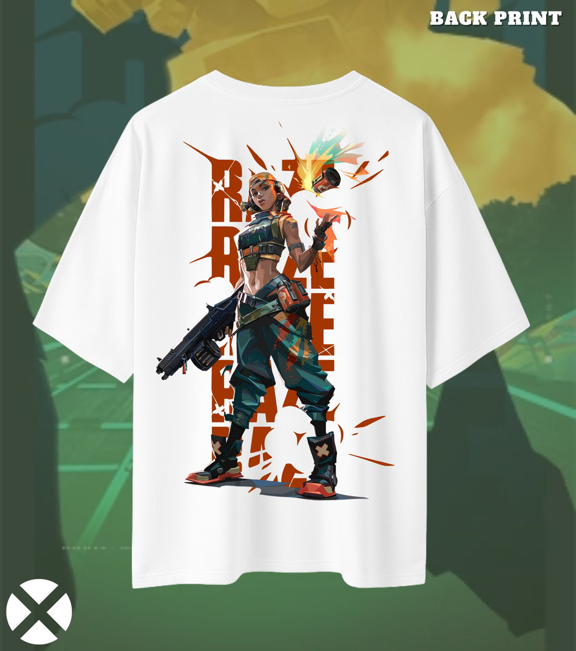 Blast Artist by Raze – Oversized Heavyweight Tee (240 GSM)