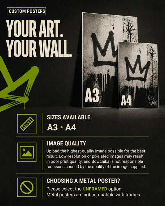 Custom Poster Printing — Your Design, Your Poster