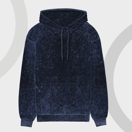 Acid Wash Oversized Hoodie