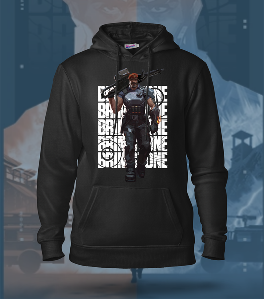 Brimstone | Valorant – Commanding Fire Regular Hoodie