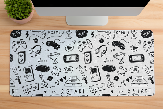 Gaming Doodle XL Mousepad – 80×33 cm