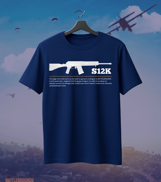 S12K Shotgun graphic T-Shirt