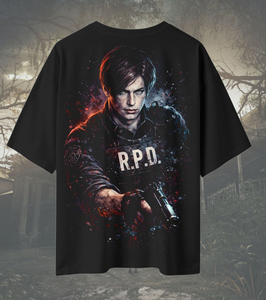 R.P.D. Leon Kennedy Graphic T-Shirt – Resident Evil 2