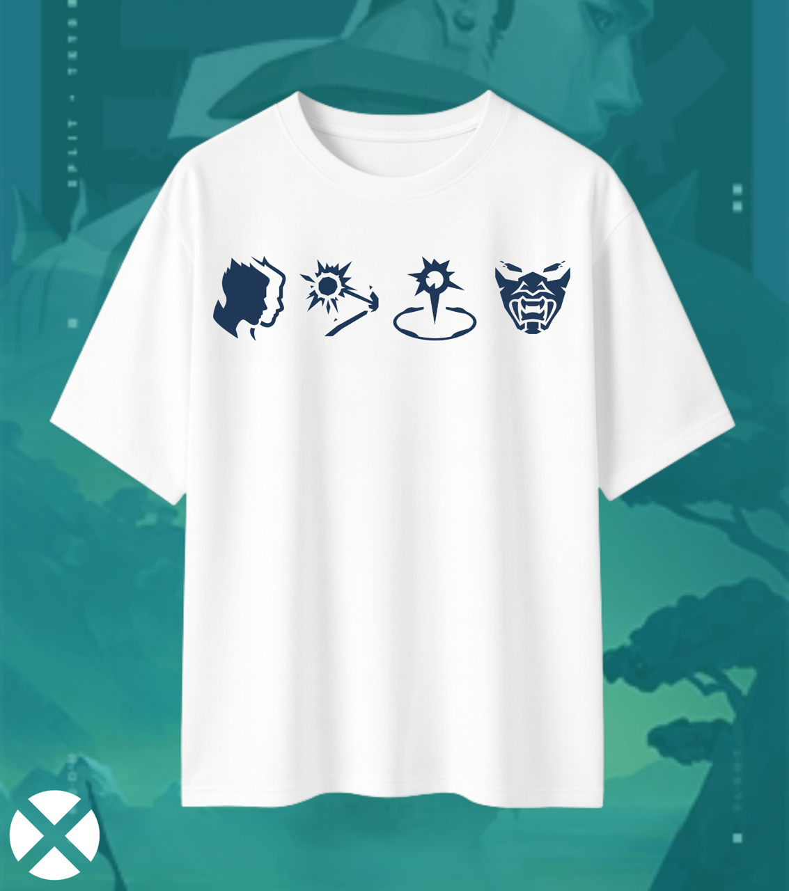 Valorant Yoru – Riftwalker Oversized Tee (240 GSM Premium)