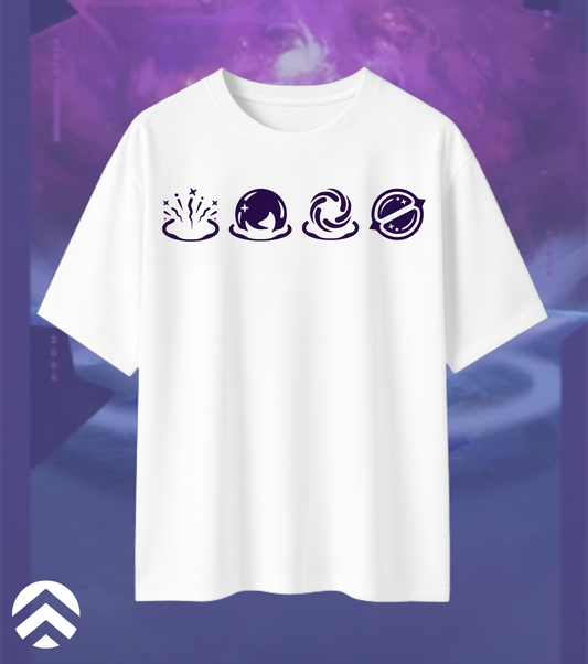 Astra | Valorant – Cosmic Vision Oversized Tee (240 GSM Heavyweight)