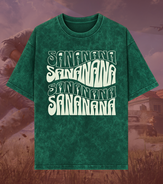 SANANANA – Snax OG Acid Wash Oversized Tee