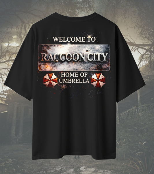 Raccoon City T-Shirt – Umbrella Corporation Resident Evil Graphic Tee
