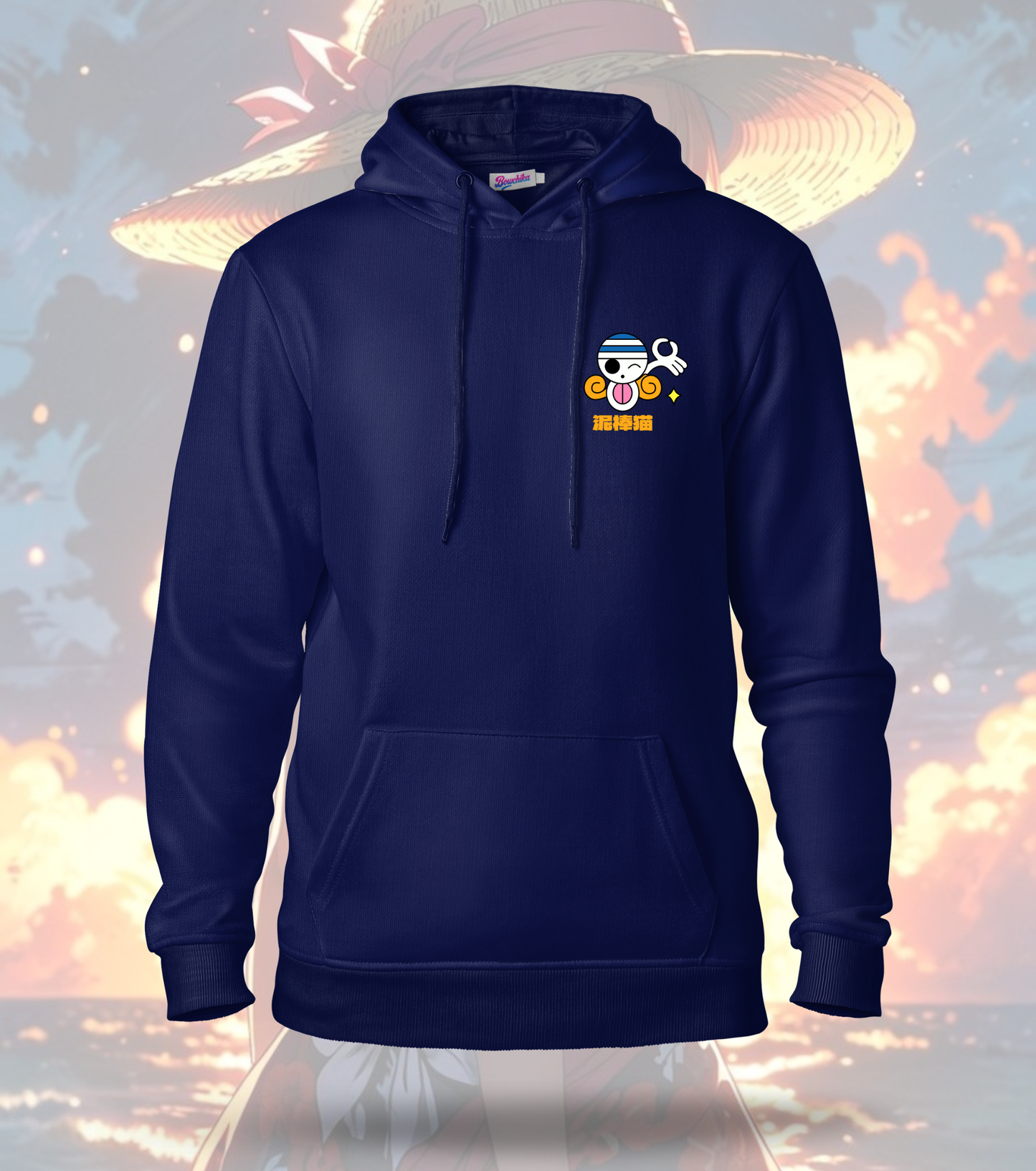 Nami One Piece Hoodie – Zeus Thundercloud Design