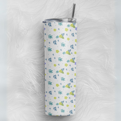Floral Breeze Skinny Tumbler (591 ml / 20 oz)