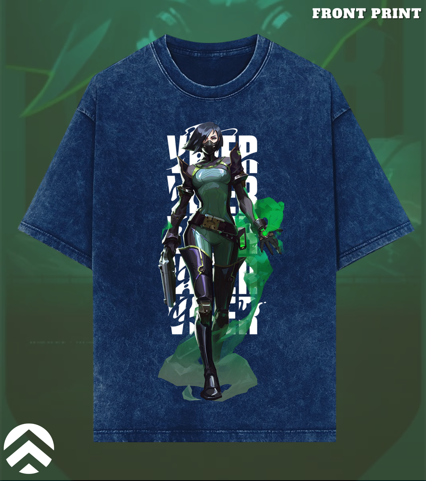 Viper | Toxic Precision – Premium 240 GSM Heavy Oversized Acid Wash Tee