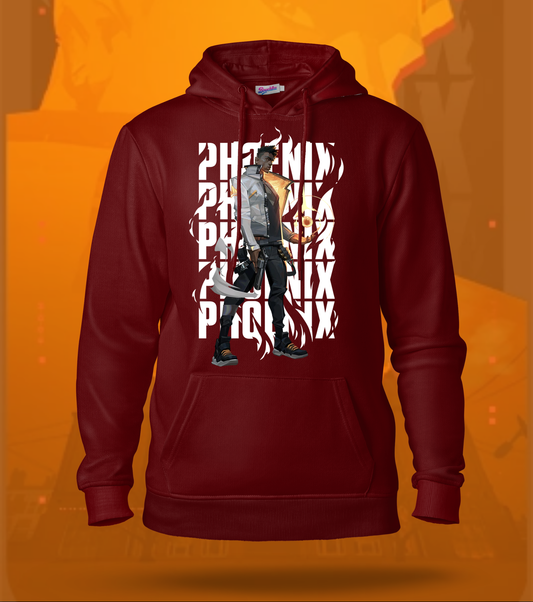 Phoenix | Valorant – Blazing Rebirth Regular Hoodie