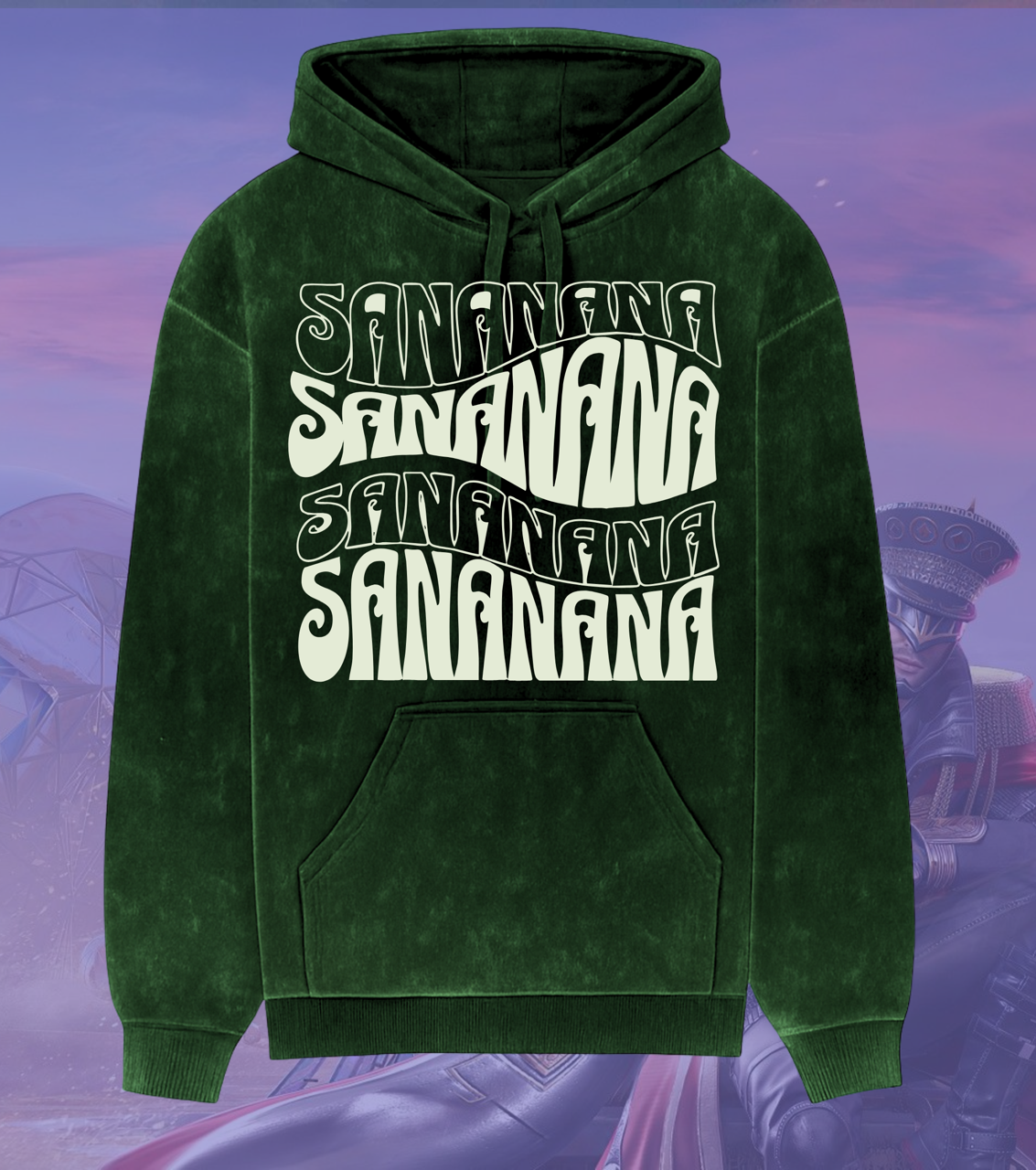 SANANANA – Snax OG Acid Wash Hoodie
