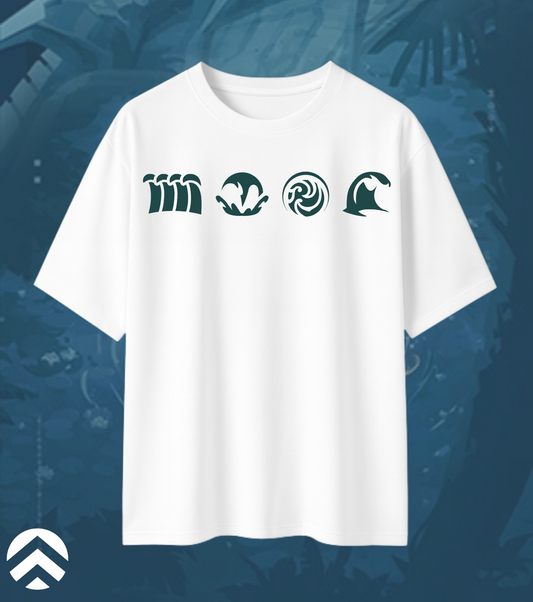 Valorant Harbor – Tidal Force Oversized Tee (240 GSM Premium)