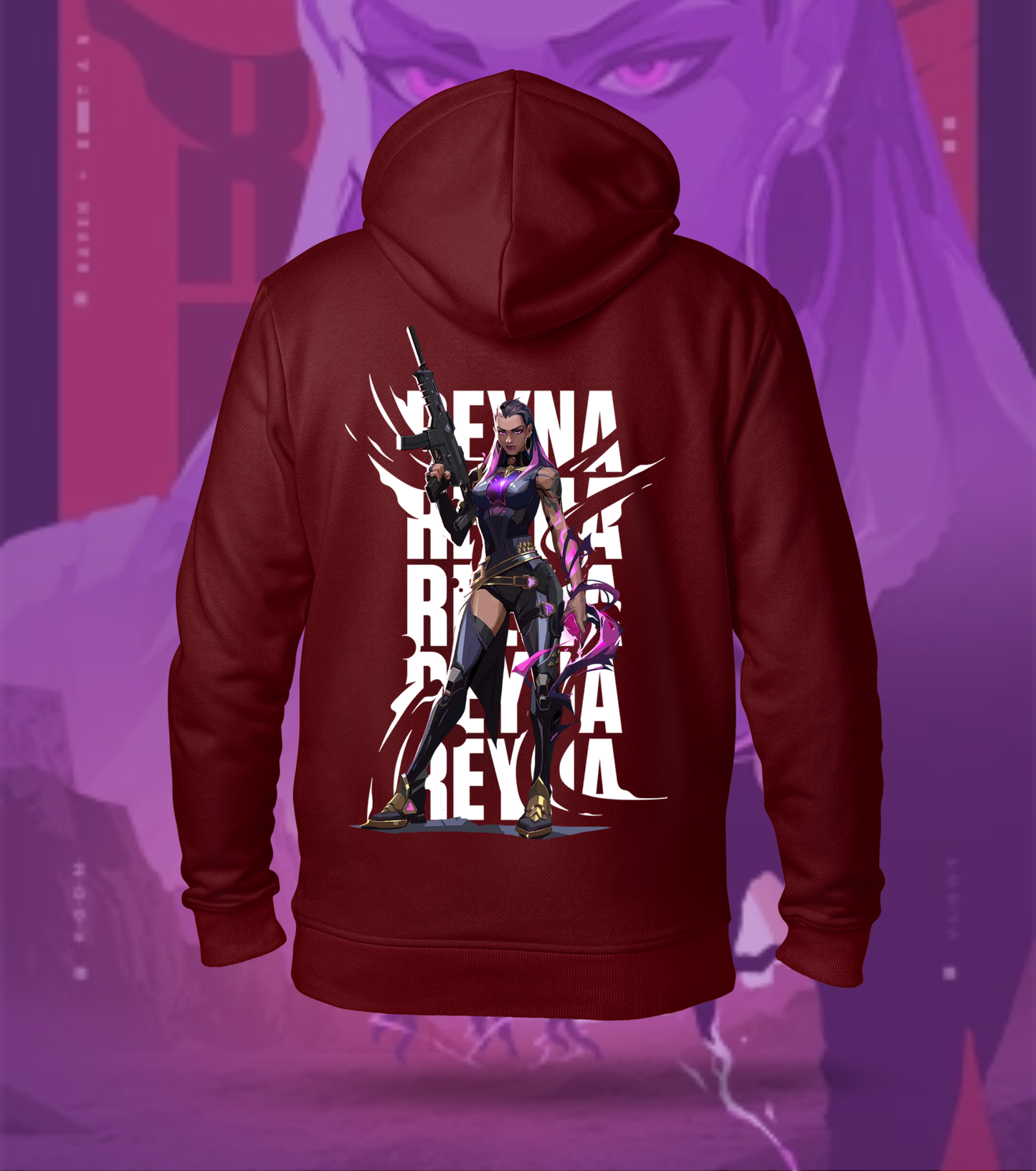 Reyna | Valorant – Empress of Shadows Regular Hoodie