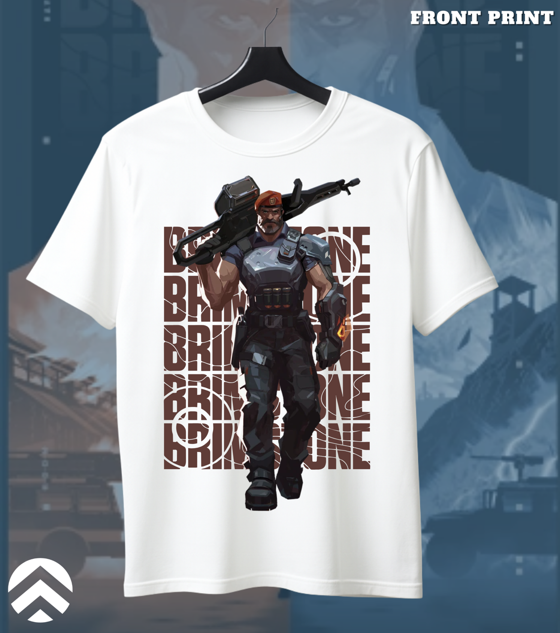 Brimstone | Valorant – Commander of Firepower Tee