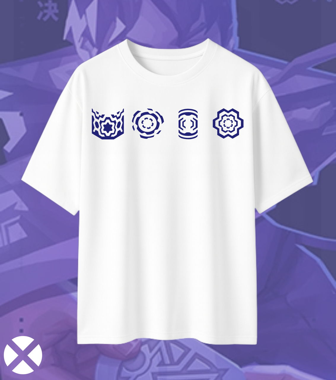 Iso | Valorant – Reality Fracture Oversized Tee (240 GSM Heavyweight)