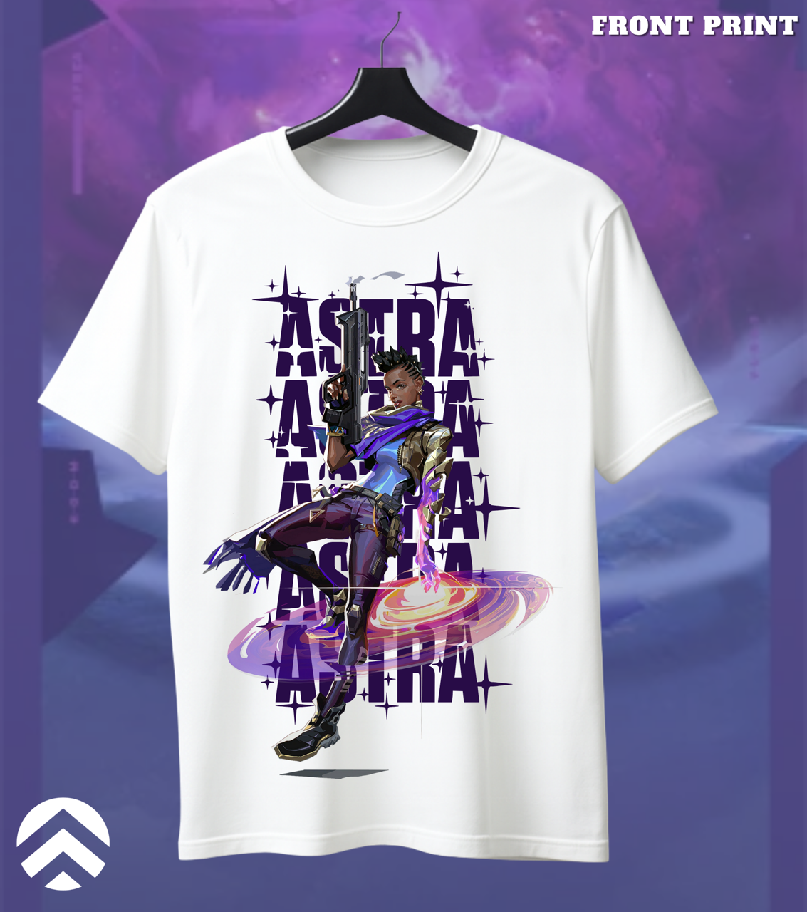 Astra | Valorant – Cosmic Vision Tee