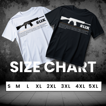 S12K Shotgun graphic T-Shirt