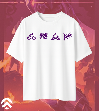 Valorant Vyse – Shadow Serpent Oversized Tee (240 GSM Premium)
