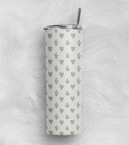 Wildflower Bliss Stainless Steel Tumbler – 591 ml