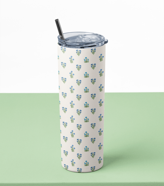 Wildflower Bliss Stainless Steel Tumbler – 591 ml