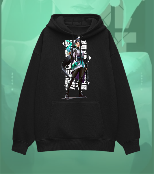Sage | Valorant – Guardian Spirit Oversize Hoodie