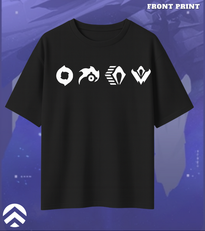 Omen | Valorant – Shadow Reaper Oversized Tee (240 GSM Heavyweight)