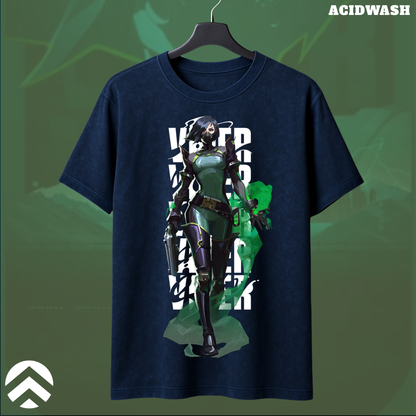 Viper | Valorant – Toxic Precision Acid Wash Tee