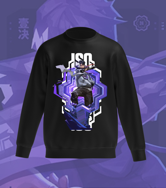 Iso Fragmented Realm Sweatshirt – Valorant Edition